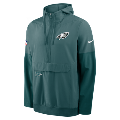 Philadelphia Eagles Well Rounded Anorak Men's Nike NFL 1/2-Zip